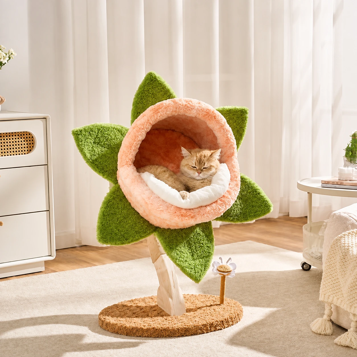 Big-Mouth Flower Cat Tree YTP-2-00033