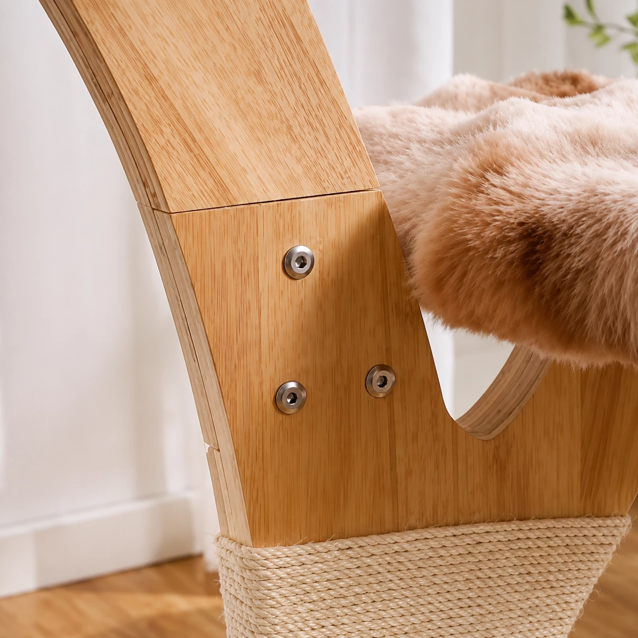 92 cm Cat Tree with Tie-Dye Bubble Fleece YTP-2-00035