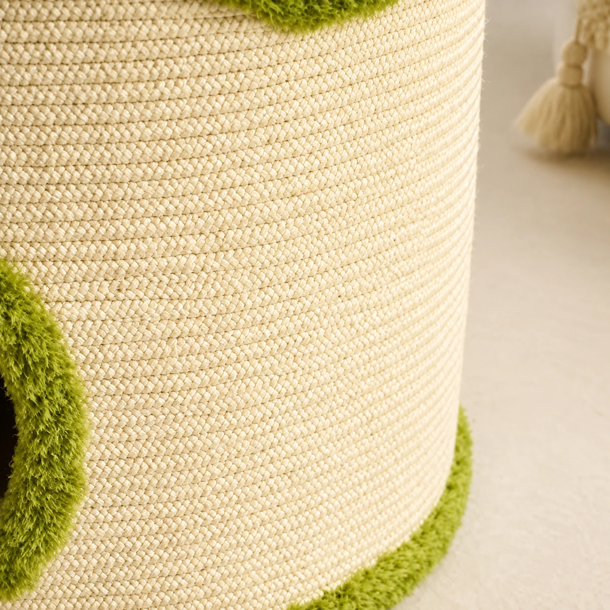 Sisal Barrel Series Double-Layer Round Cat Barrel YTP-2-00038