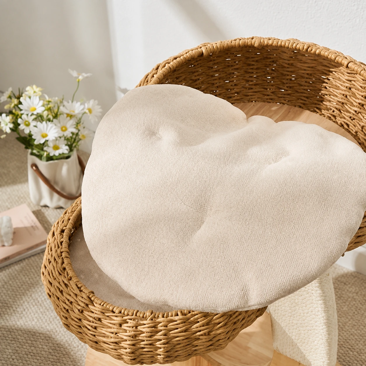 Woven-Style Cat Tree with Kraft Paper and Jute YTP-2-00049