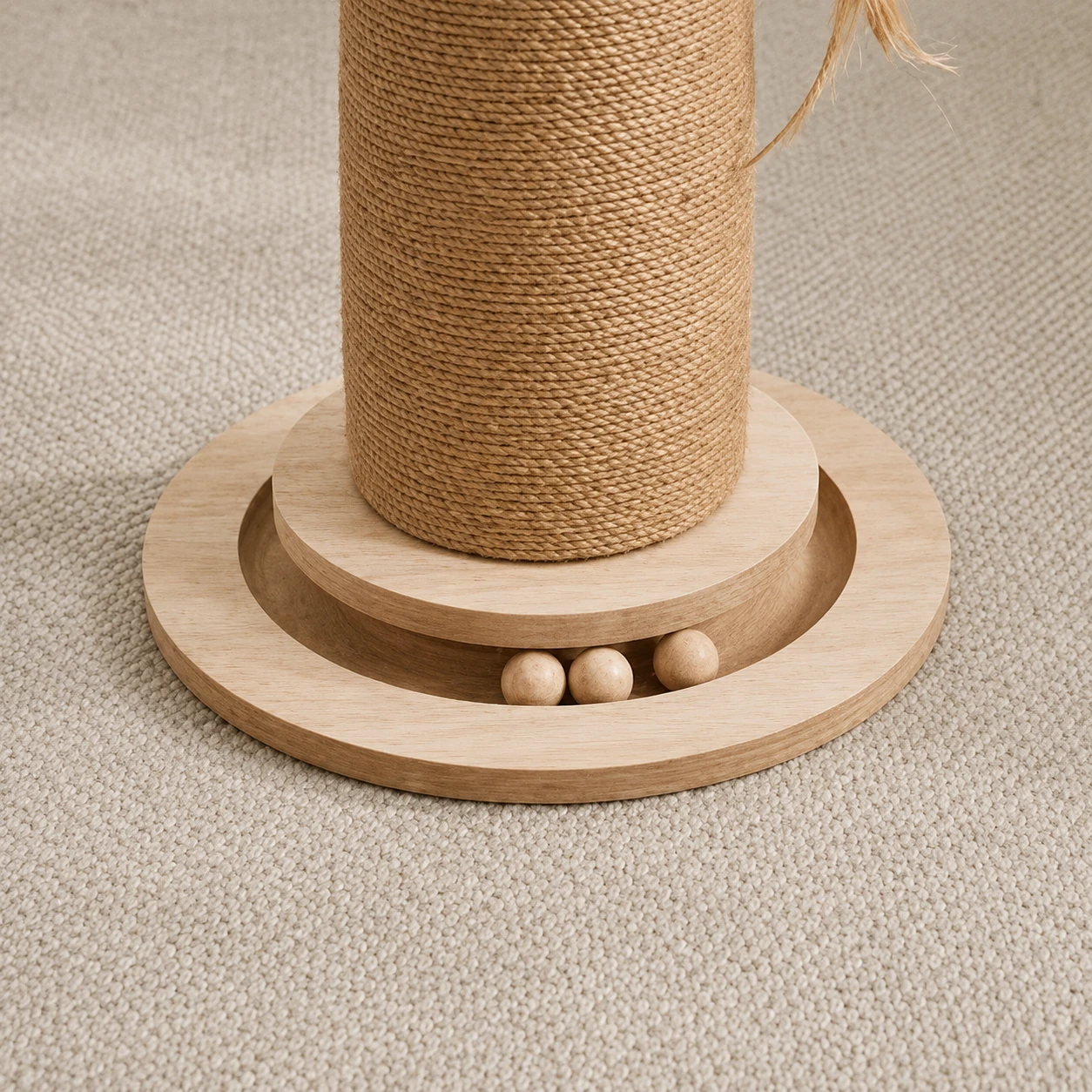 Mushroom Turntable Cat Scratching Post YTP-2-00050