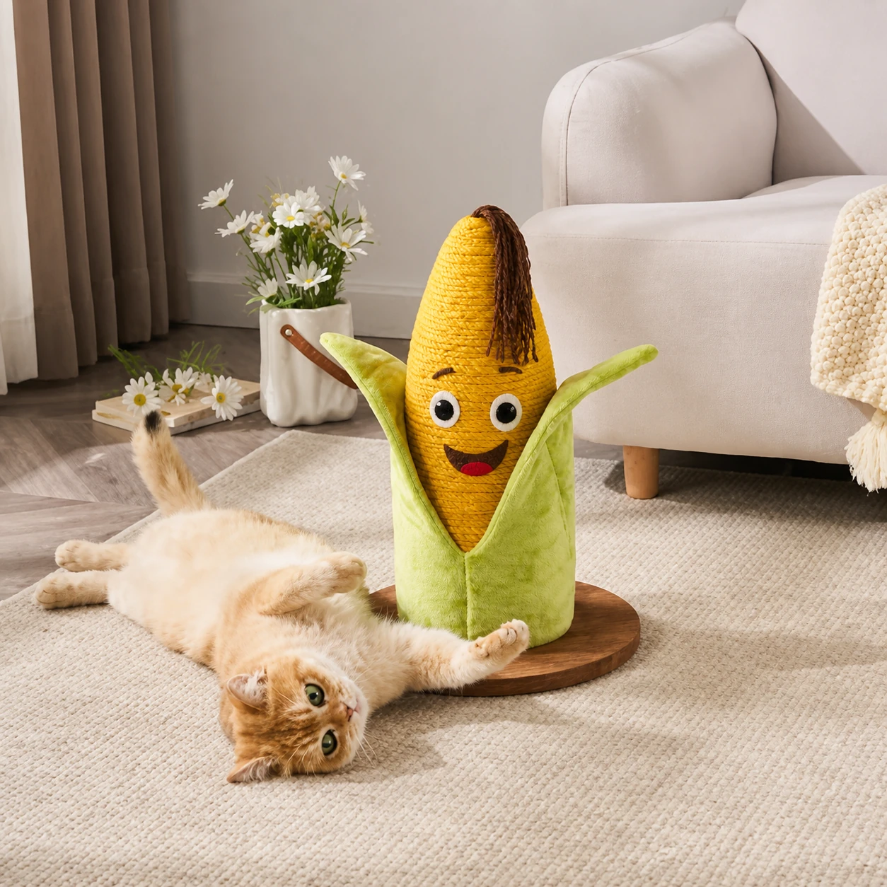 Corn Cat Scratching Post YTP-2-00051