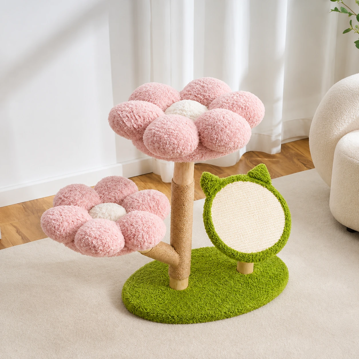 Four Seasons Flower Cat Tree - Spring YTP-2-00057