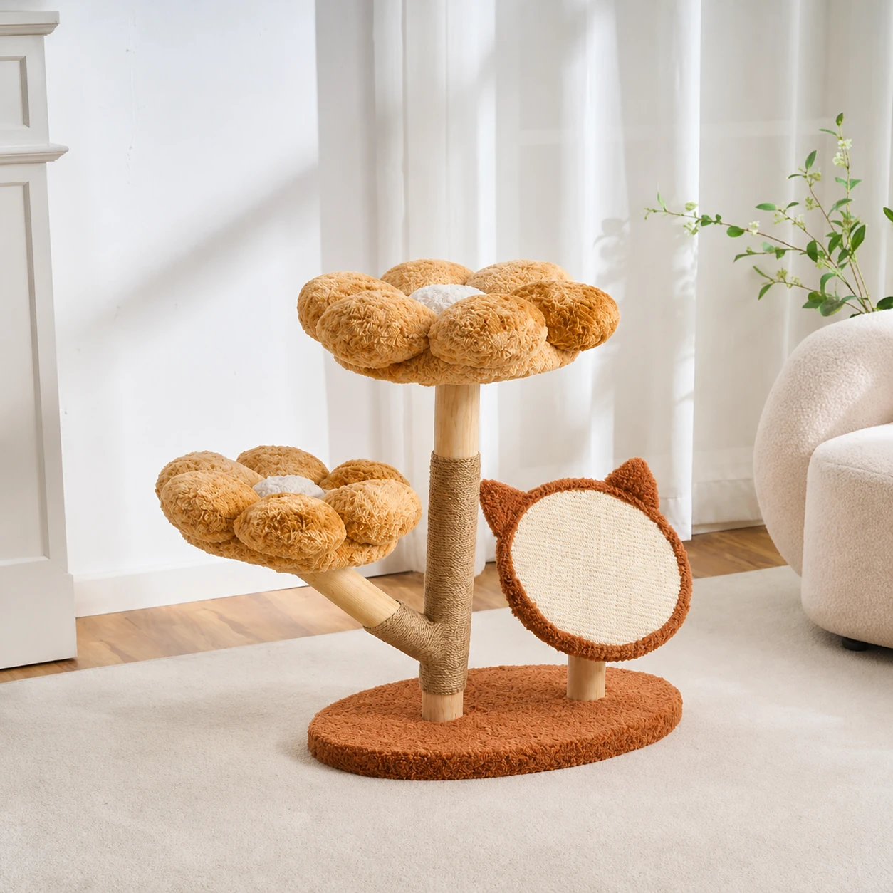 Four Seasons Flower Cat Tree - Autumn YTP-2-00058