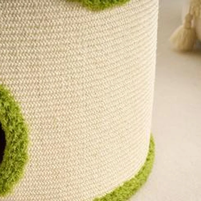 Sisal Barrel Series Double-Layer Round Cat Barrel YTP-2-00038