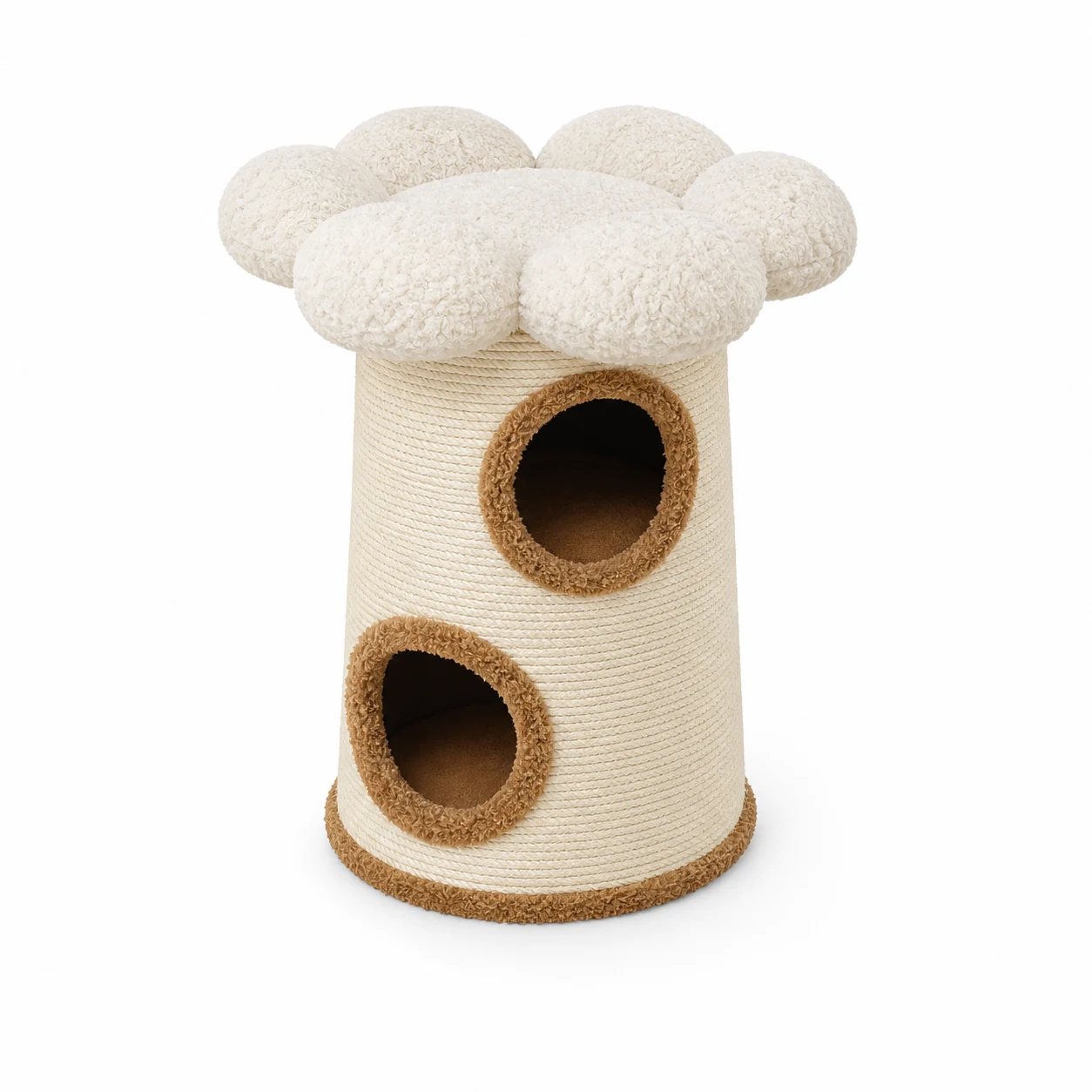 Sisal Barrel Series Three-Layer Flower Cat Barrel YTP-2-00040