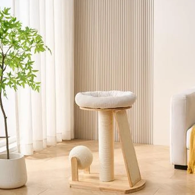 Rubberwood Series Cat Tree – YTP-2-00042 YTP-2-00042