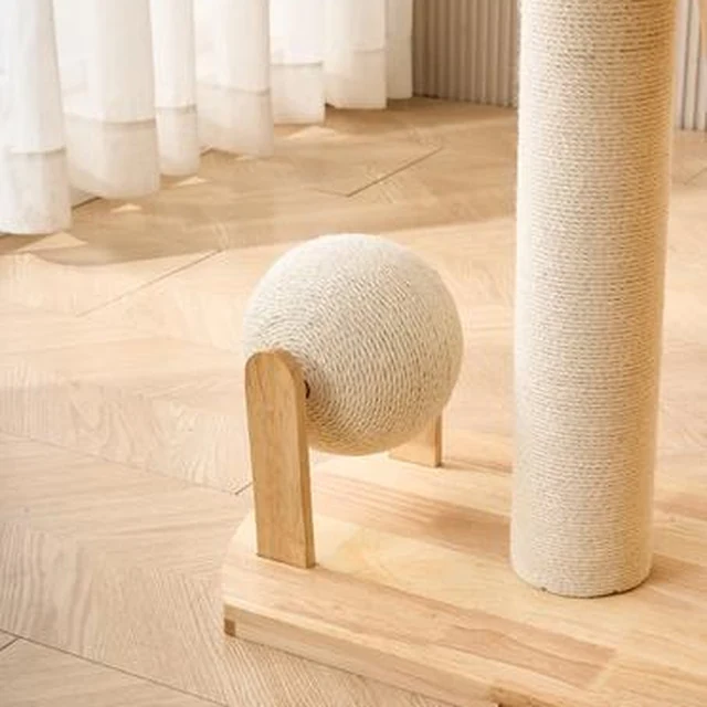 Rubberwood Series Cat Tree – YTP-2-00042 YTP-2-00042