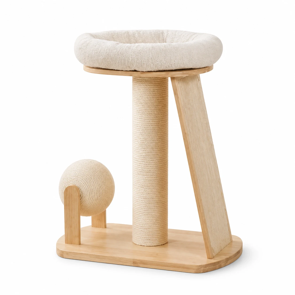 Rubberwood Series Cat Tree – YTP-2-00042 YTP-2-00042