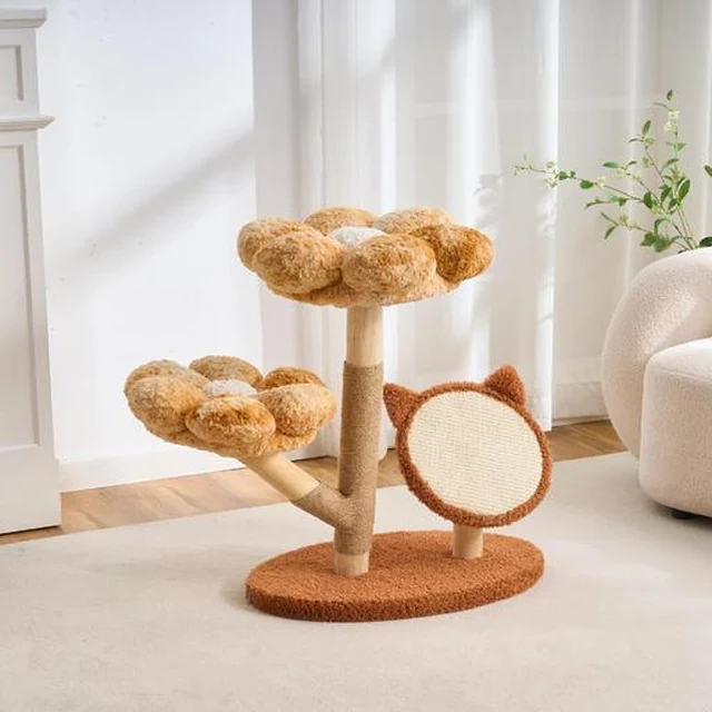 Four Seasons Flower Cat Tree - Autumn YTP-2-00058