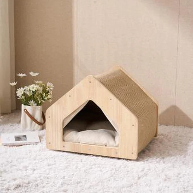 Jute-Mat Cat House & Scratcher YTP-2-00059