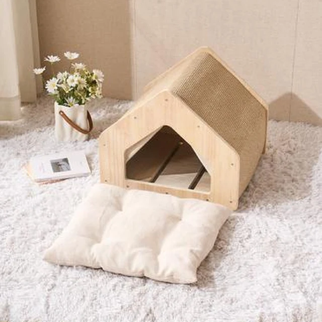Jute-Mat Cat House & Scratcher YTP-2-00059