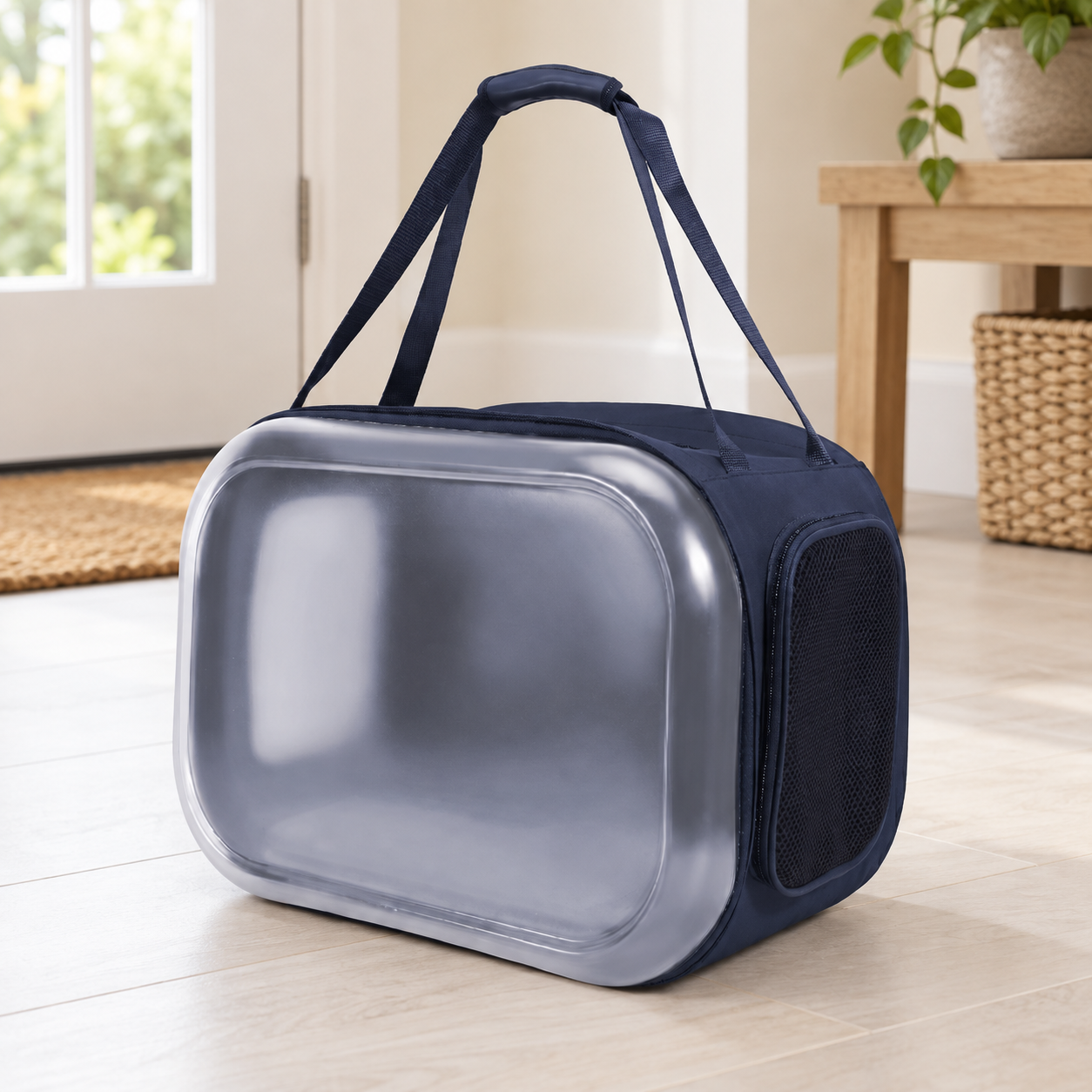 Transparent Soft-Sided Pet Carrier YTP-11-00077