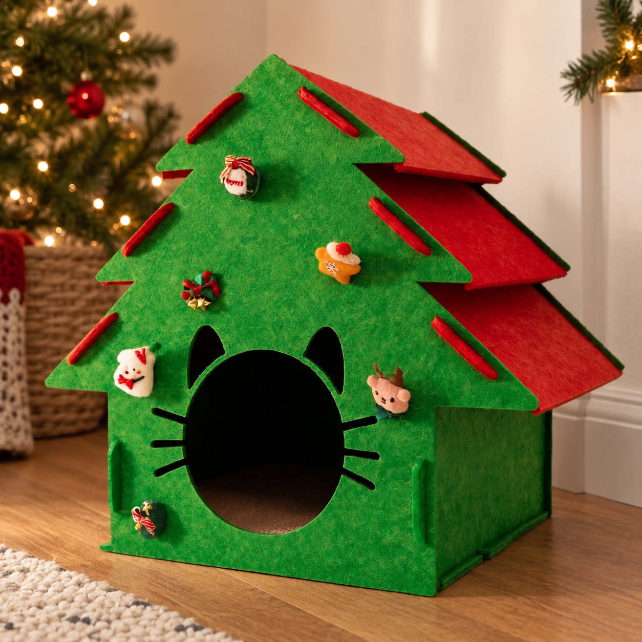 Christmas Tree Cat House YTP-18-00011