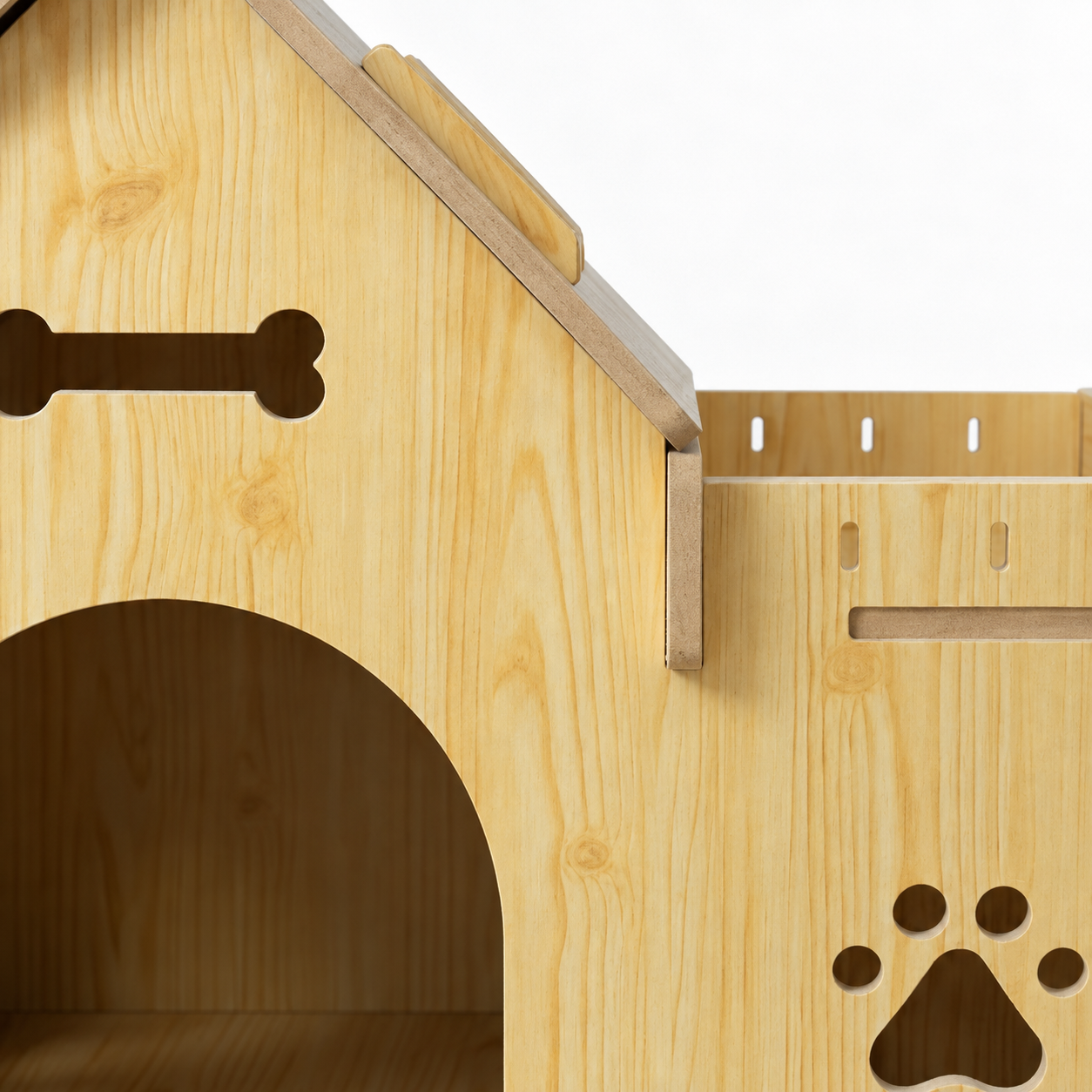 Modular Wooden Cat House YTP-2-00008