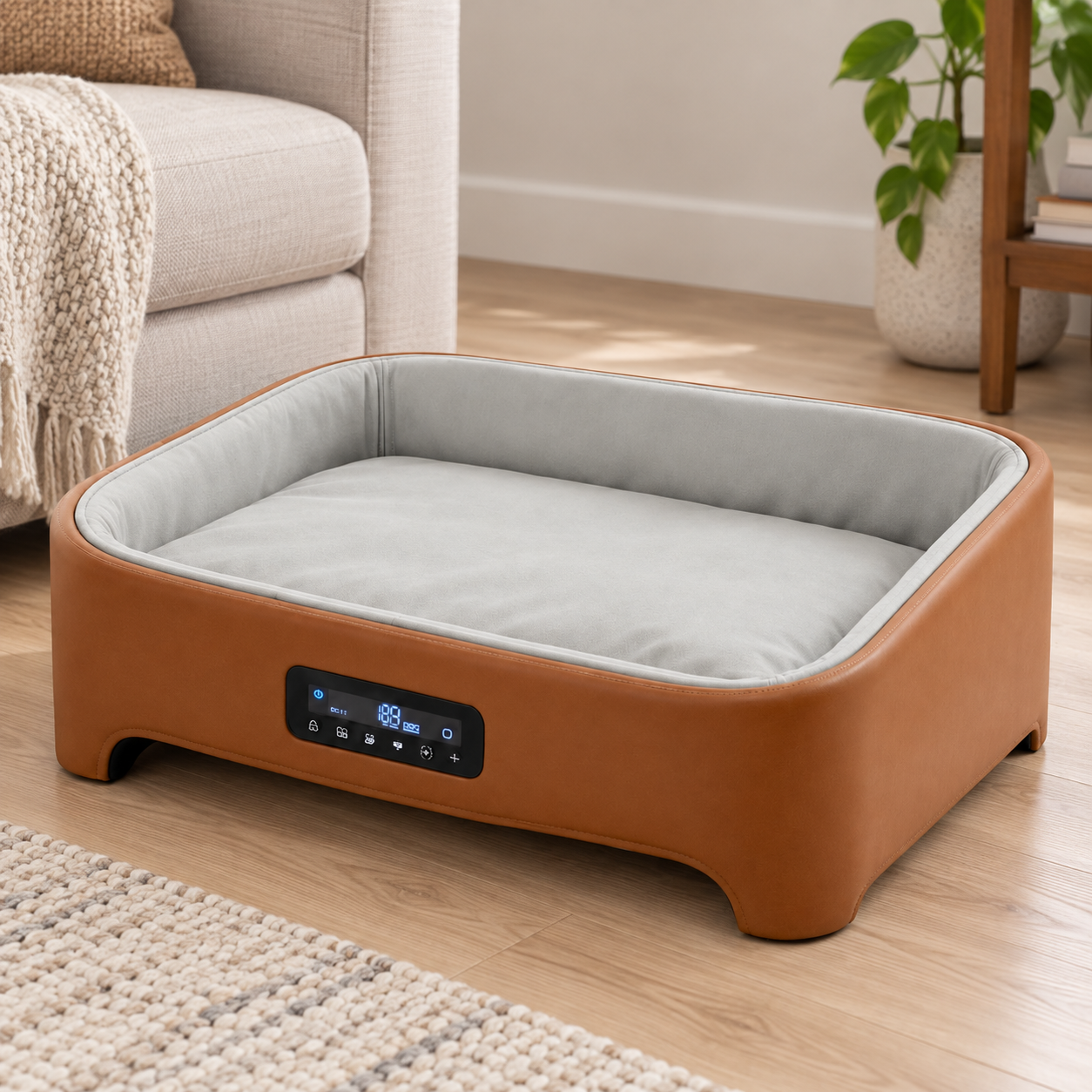 Cushioned Smart Temperature-Controlled Pet Bed YTP-20-00004