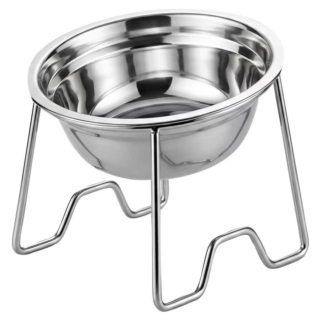 Deep Pet Bowl with Stainless Steel Stand YTP-13-00014