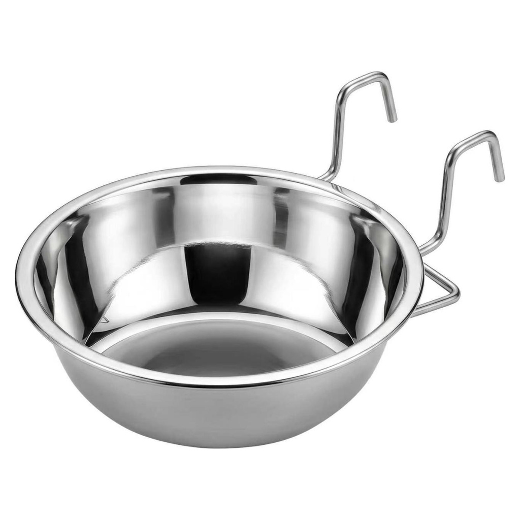 Narrow-Rim Pet Bowl with Hanging Bracket YTP-13-00016