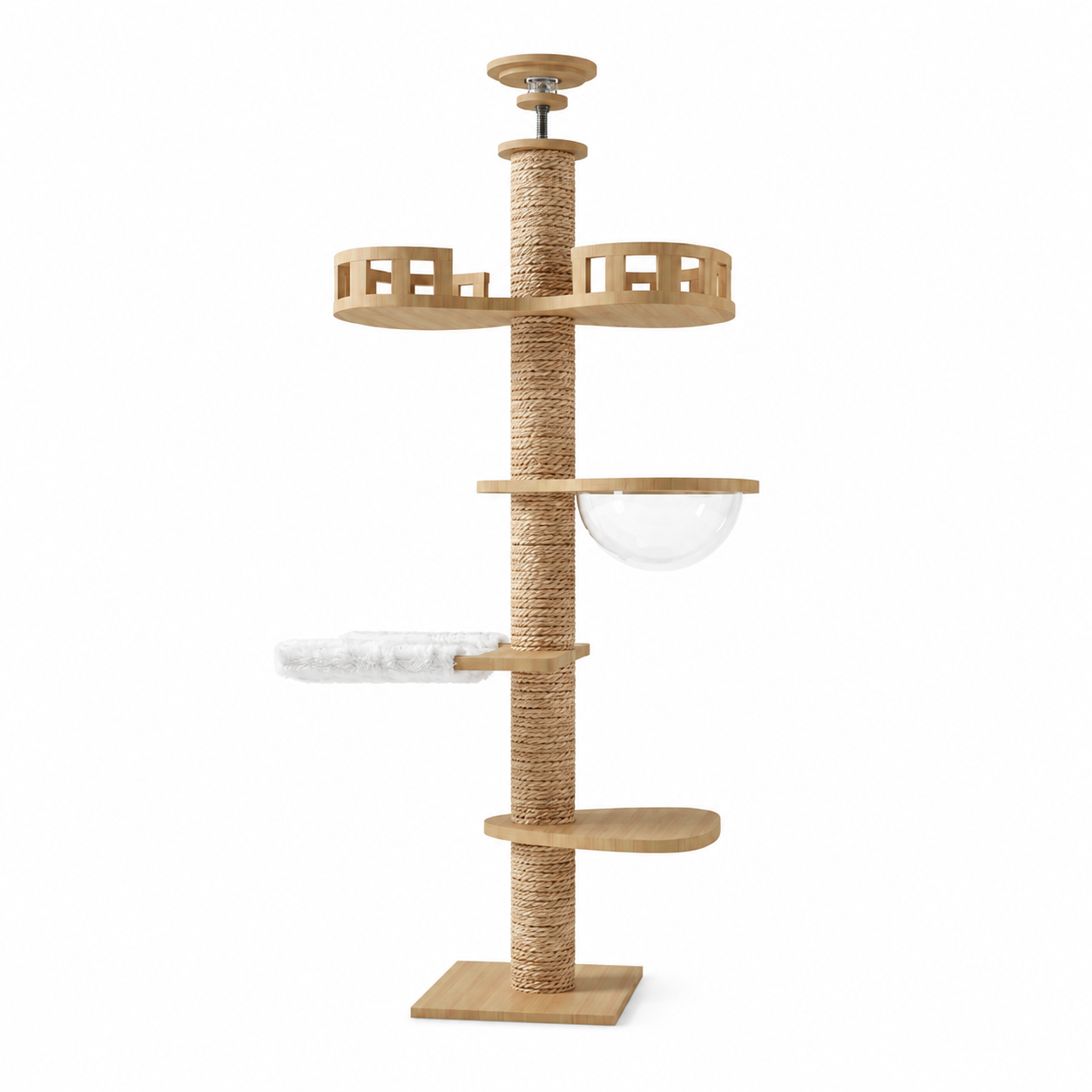 Floor-to-Ceiling Cat Tree with Hammock YTP-2-00011