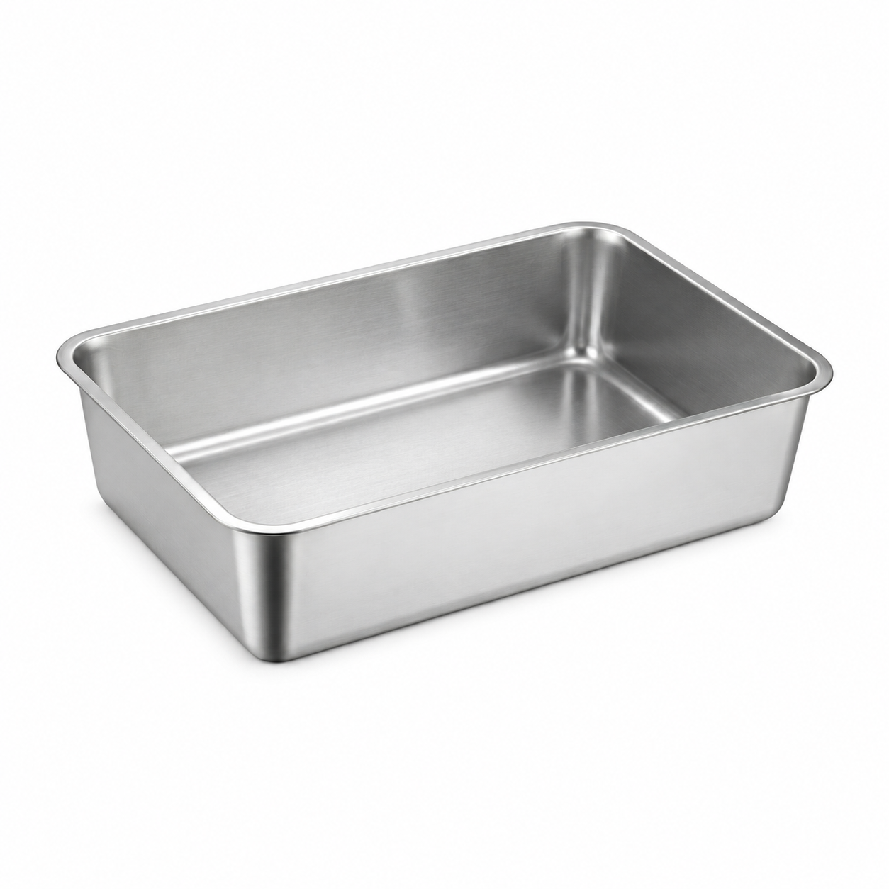 Open Stainless Steel Cat Litter Box YTP-7-00013