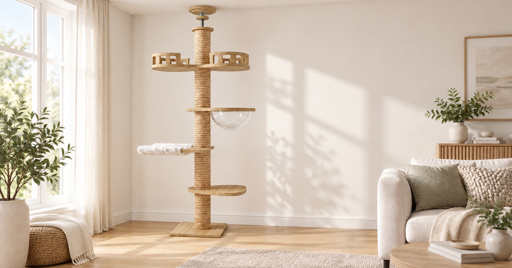 Cat Trees: Planning Floor Space, Height and Assembly